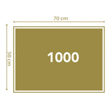 Clementoni - puzzle - 1000 pièces - cacahuètes impossibles - puzzle pour adultes