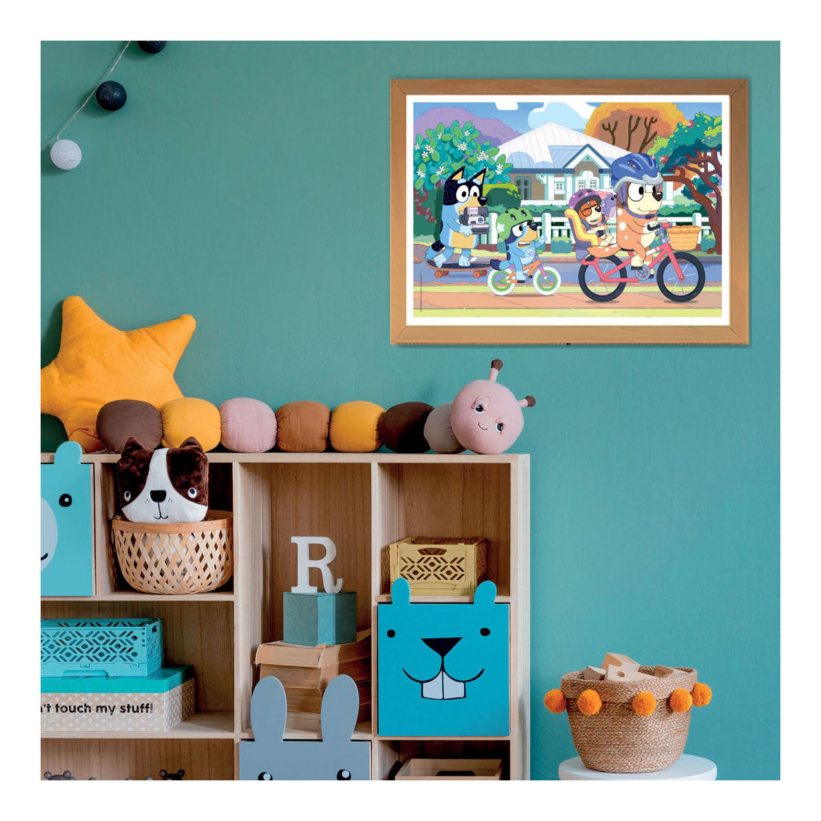 Clementoni Jigsaw Puzzle Super Color Bluey Bikes, 24 ..