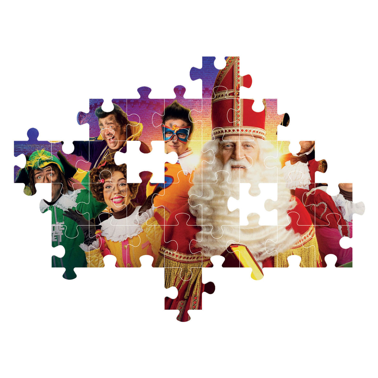 Clementoni Jigsaw Puzzle Super Color Club de Sinterklaas, 60e.