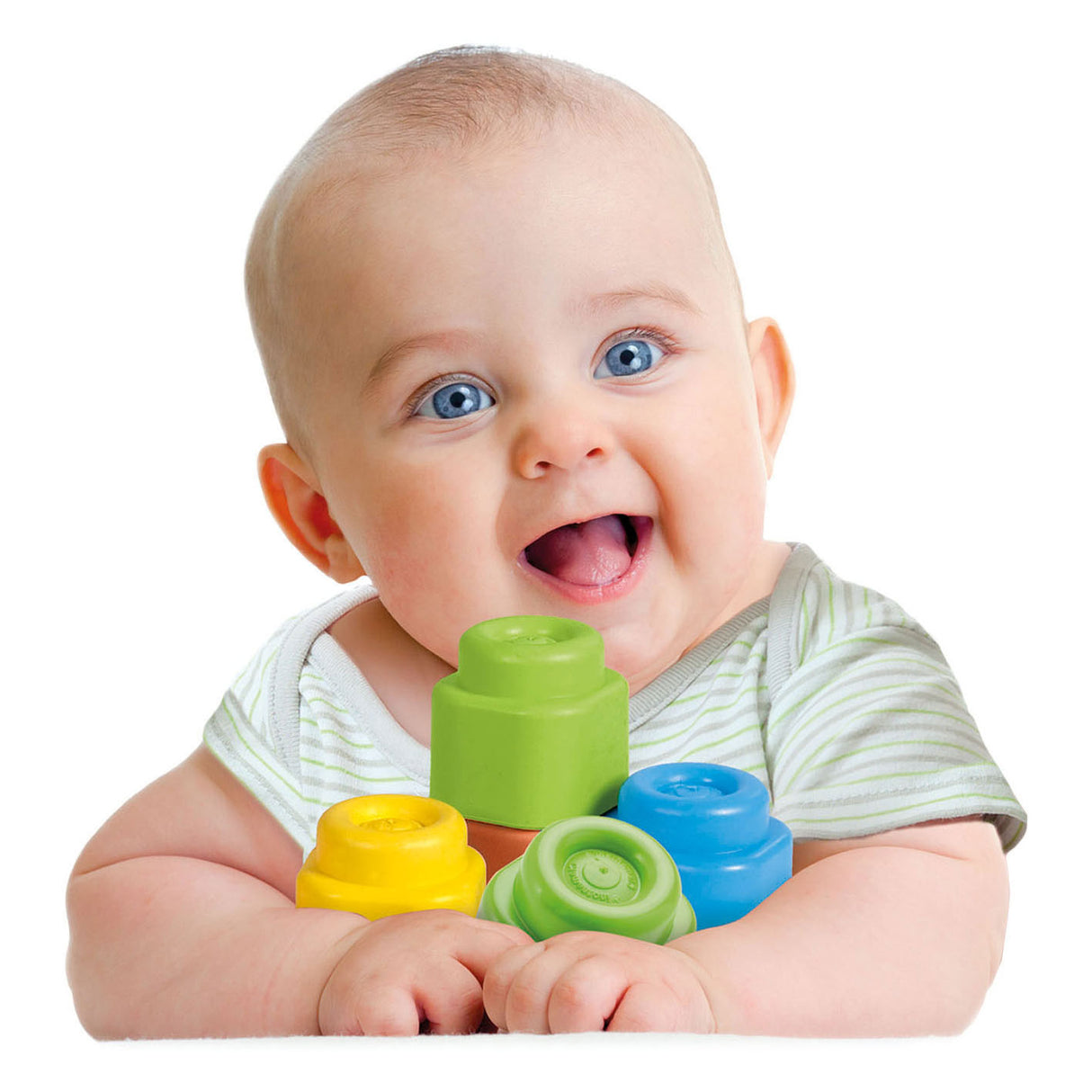 Clementoni baby soft clemmy blocs avec sac de rangement - 40pcs.