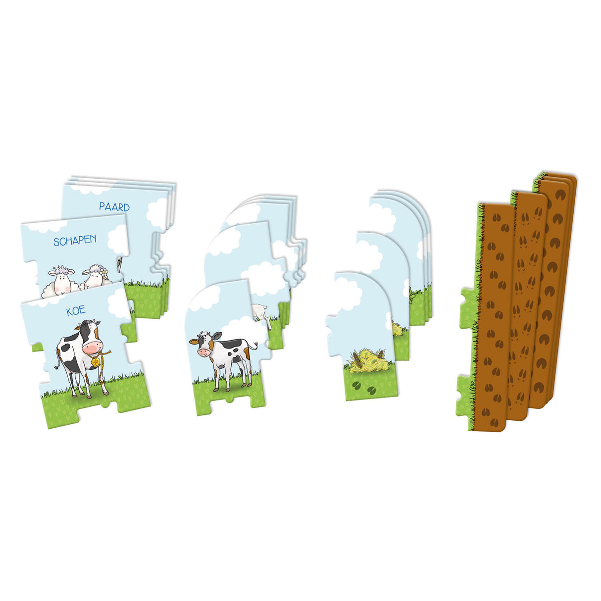 Clementoni Fien Teun Farm Educational game