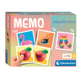 Jeu de mémo Clementoni avec des couleurs