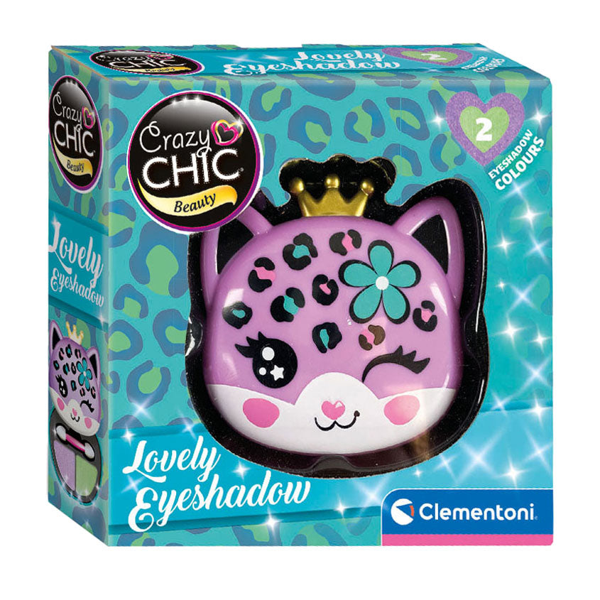 Clementoni Crazy Chic Shoad Shadow in Makeup Box Leopard