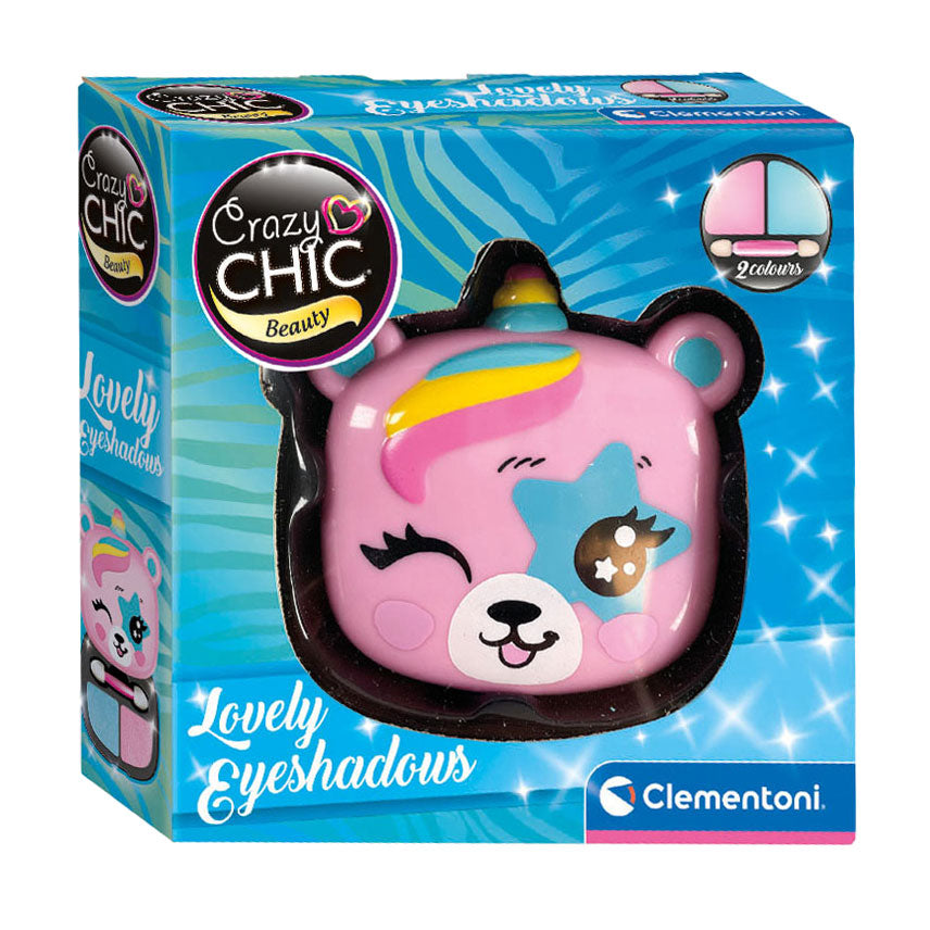 Clementoni crazy chic eye shadow in makeup box bear