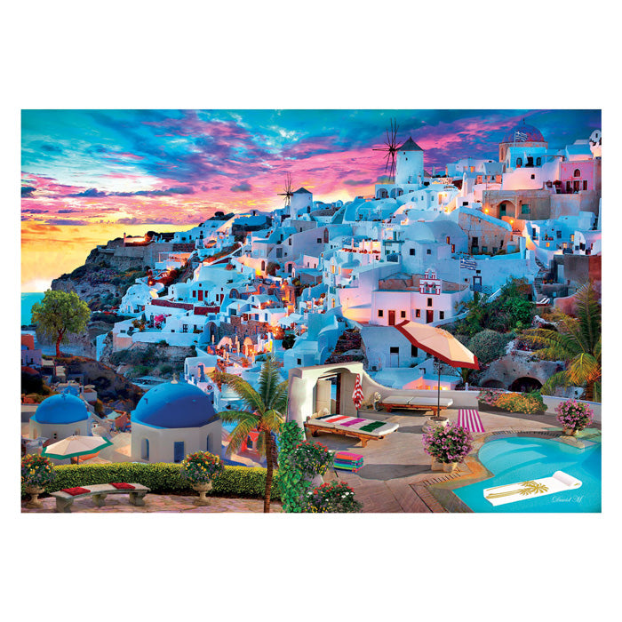 Clementoni legpuzzel greece view, 500st.