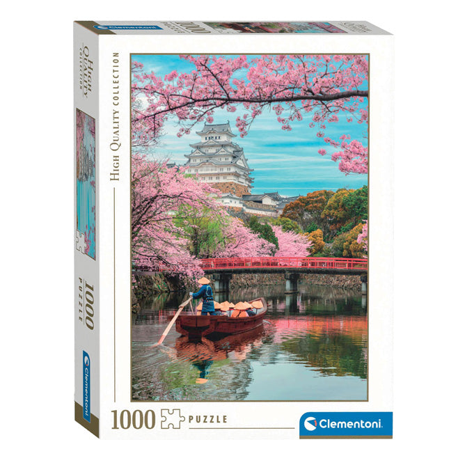 Clementoni Legpuzzel Himeji Castle in Spring, 1000st.