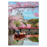 Clementi Jigsaw Puzzle grad Himeji spomladi, 1000st.