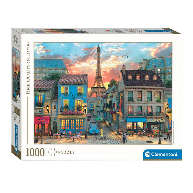 Clementoni Jigsaw Puzzle Streets of Paris, 1000.