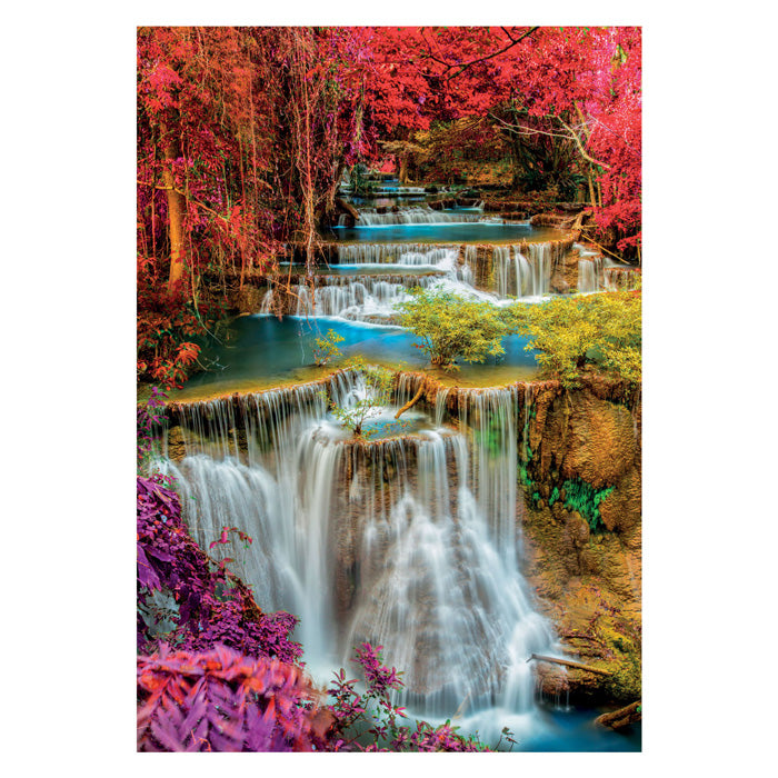 Clementoni puzzle coloré Chutes thaïlandaises, 1000 pcs.