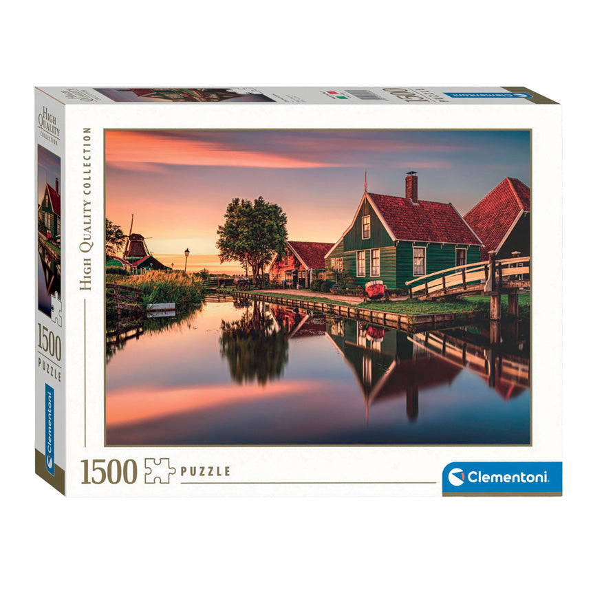 Clementoni legpuzzel zaanse schans, 1500st.