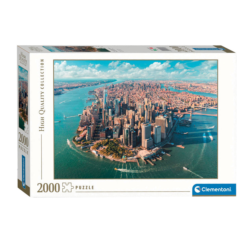 Clementoni legpuzzel lower manhattan york city, 2000st.