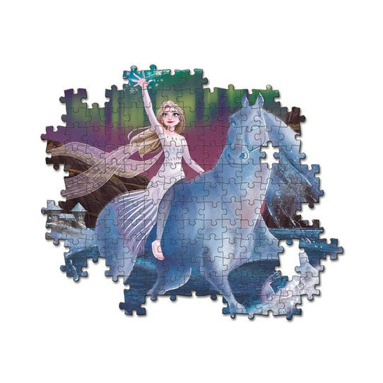 Clementoni Jigsaw Puzzle Super Color Glowing Lights - Frozen II, 104st.