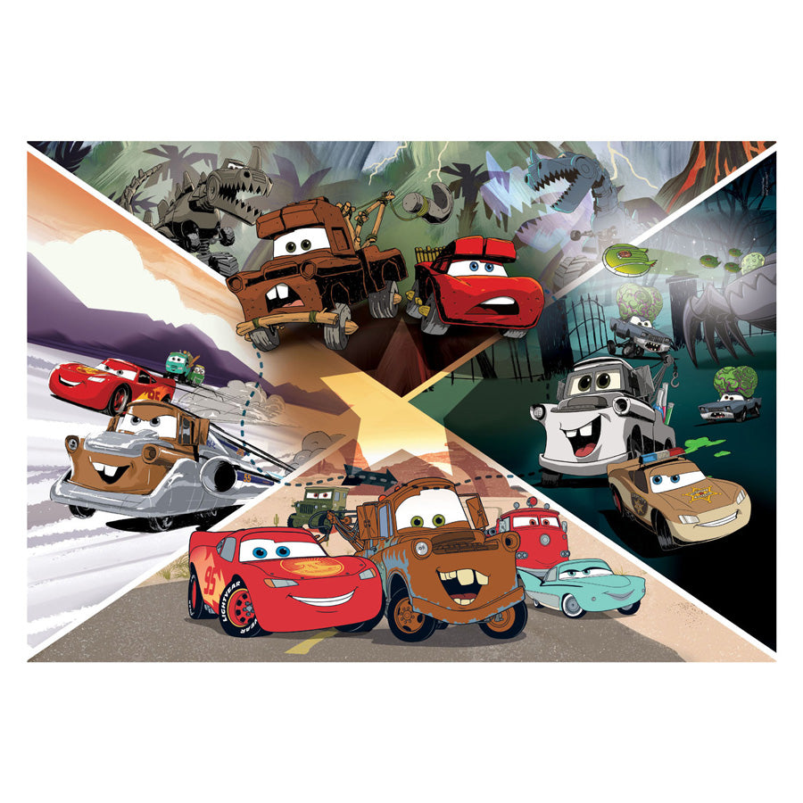 Clementoni Jigsaw Puzzle Super Color Maxi Disney Cars, 104st.