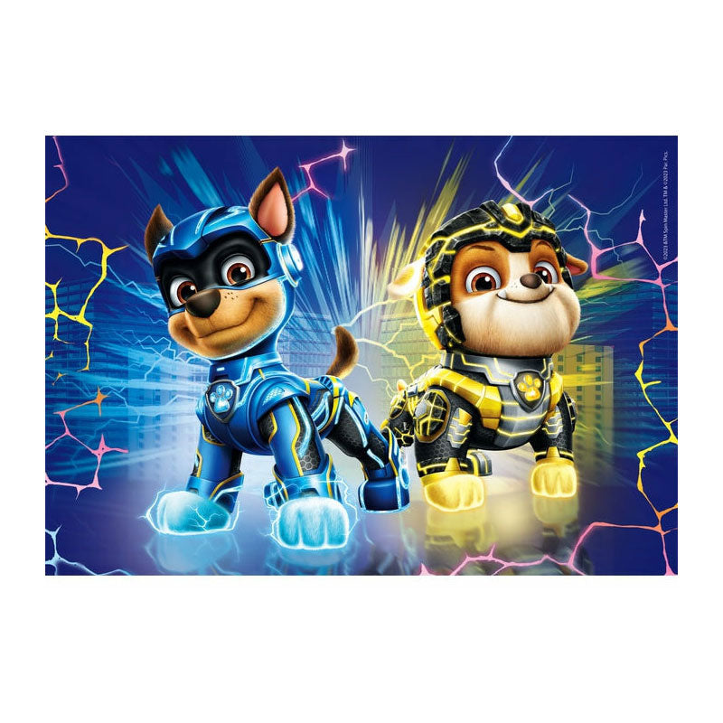 Clementoni legpuzzel super color paw patrol, 2x20st.