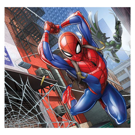 Clementoni Legpuzzel Super Color Vierkant Spiderman, 3x48st.