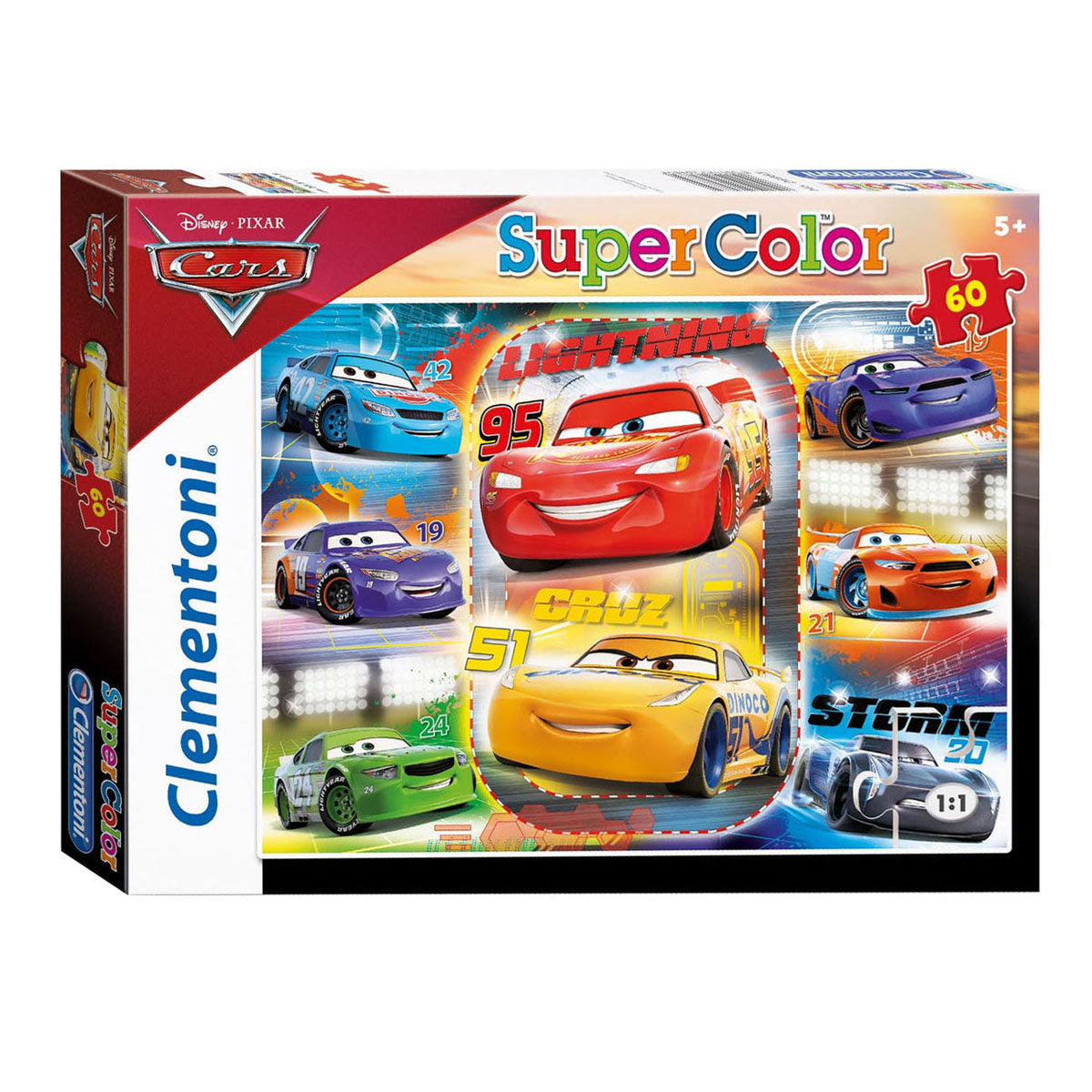 Cleemontoni jigsaw Puzzle Super Faarf 3, 60st.