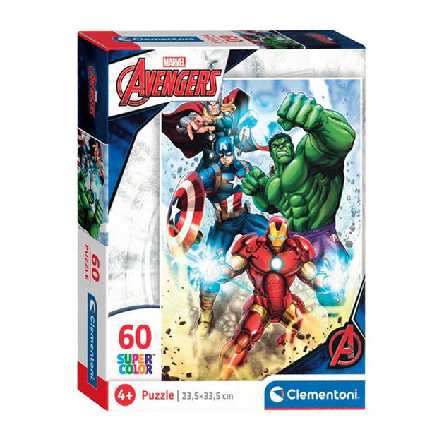 Clementoni legpuzzel super color avengers, 60st.