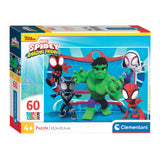 Clementoni Jigsaw Puzzle Super Color Spidey, 60 -tallet.