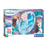 Clementoni Jigsaw Puzzle Super Color Frozen, 104st.