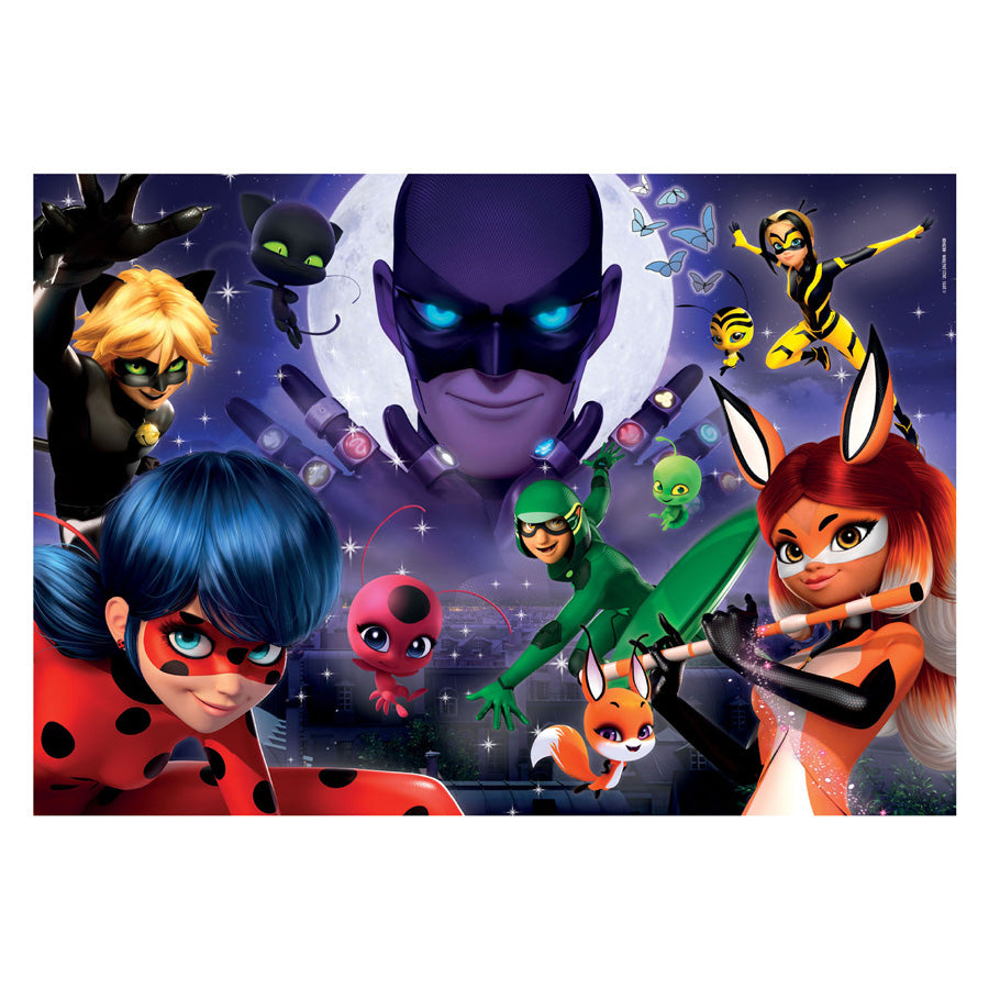 Clementoni Jigsaw Puzzle Super Color Valatare in Miraculous, 104st.