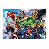 Marvel clementoni puzzle super couleur avengers, 104 pièces.