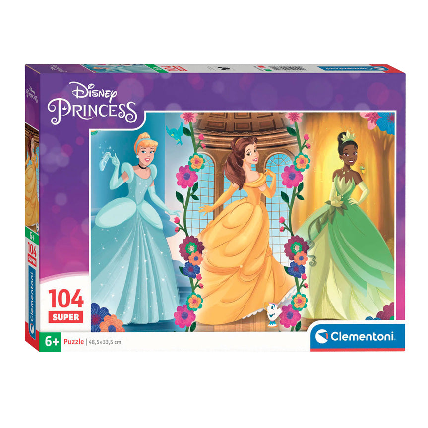 Clementoni legpuzzel super color prinses, 104st.