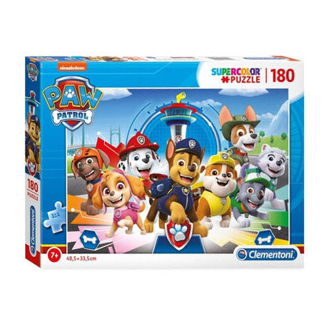 Clementoni legpuzzel super color paw patrol, 180st.