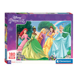 Clementoni Jigsaw Puzzle Super Color Disney Princess, 180st.
