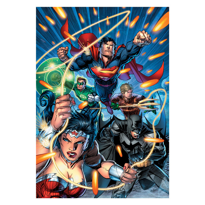 Clementoni Jigsaw Puzzle Super Color DC Comics Justice League, 300e.
