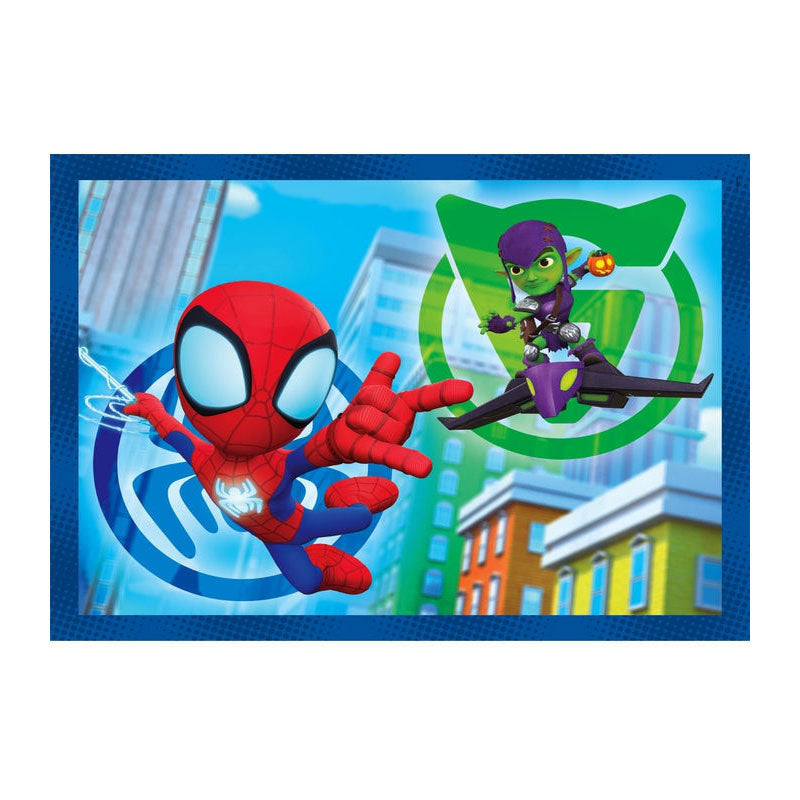 Clementoni Legpuzzel 4in1 Spidey et ses amis incroyables