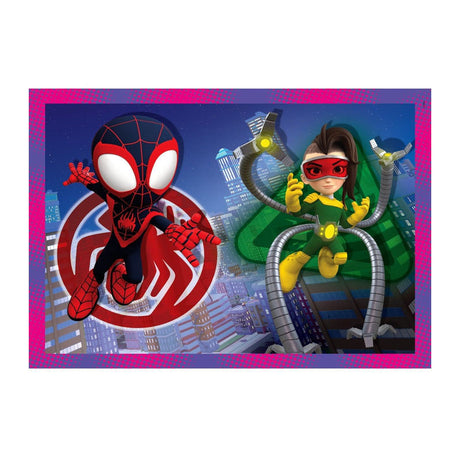 Clementoni Legpuzzel 4in1 Spidey et ses amis incroyables