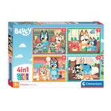 Clementoni legpuzzel 4in1 bluey