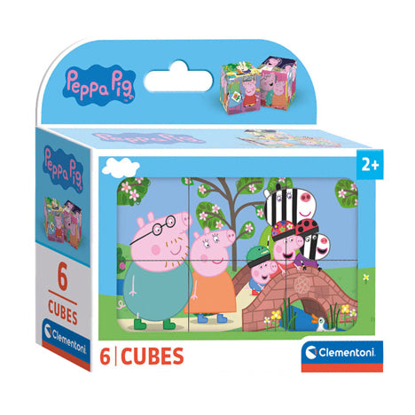 Clementoni block puzzle Peppa Pig, 6st.