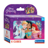 Clementoni - Puzzle 6 blocs - Princesses Disney - 6 images - à partir de 3 ans