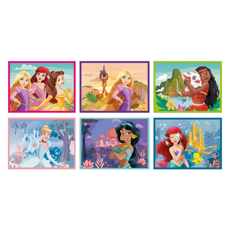 Clementoni bloc puzzle princesse disney, 12 pcs.