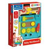 Clementoni baby - montessori werkbank met houten elementen