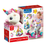 Clementoni baby - cheval à bascule licorne 3en1