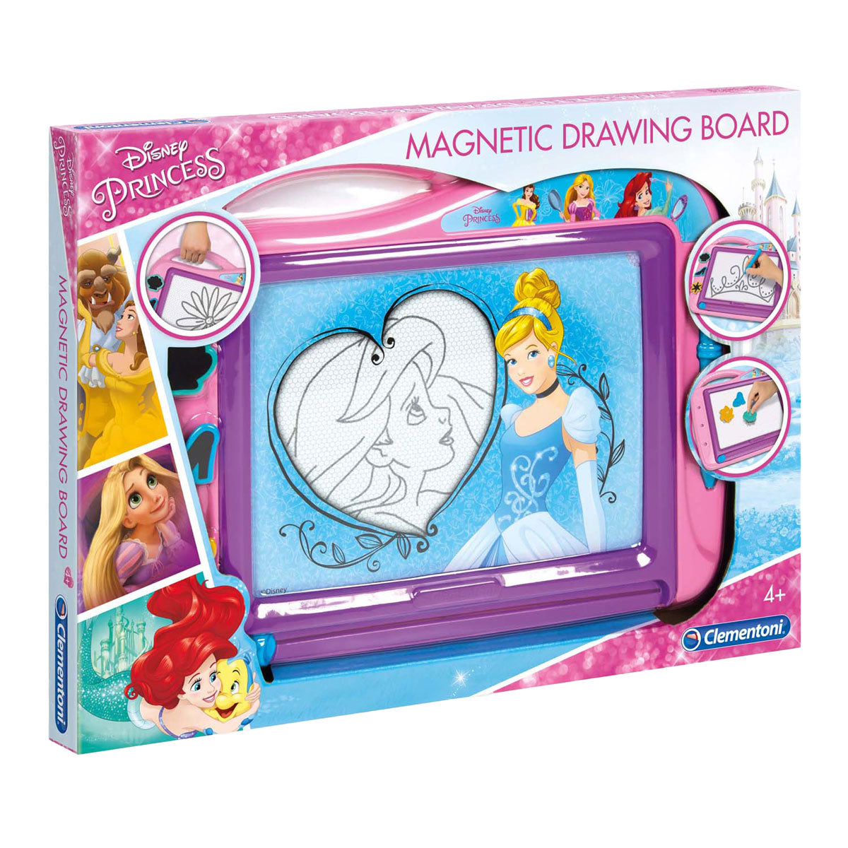 Planche à dessin magnétique Clementoni Princesse Disney