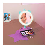 Clementoni crazy chic - miroir licorne avec anneau lumineux LED