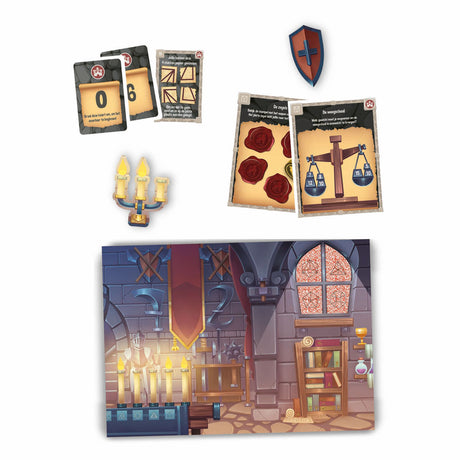 Jeu d'évasion de poche Clementoni - le château maudit