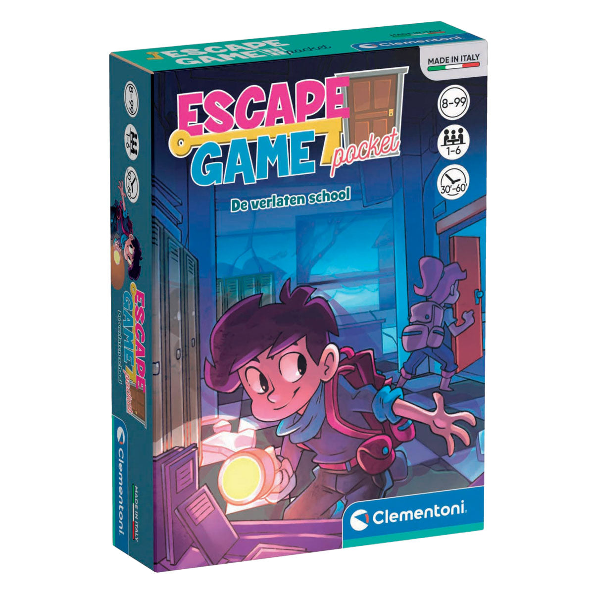 Clementoni pocket escape spel - de verlaten school