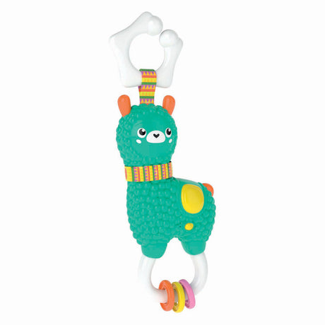 Hochet en alpaga joyeux pour bébé Clementoni avec lumière et son