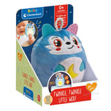Clementoni baby twinkle winkle petit loup lampe de nuit câline bleue