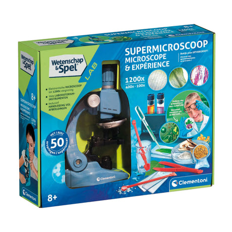 Science et jeux Clementoni - super microscope