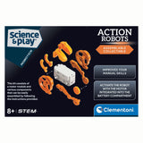 Clementoni - robot coureur - jeu scientifique - jouet vocal - kit de construction - à partir de 8 ans
