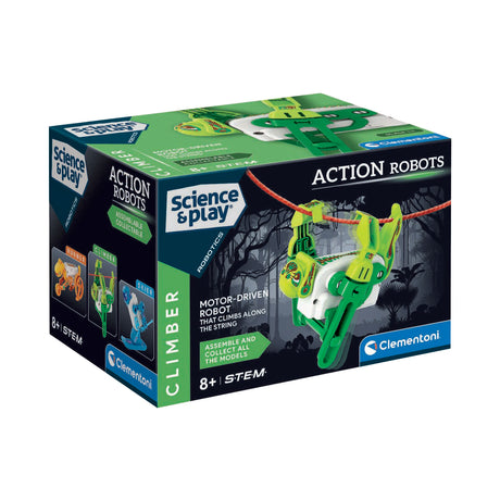 Jeu scientifique Clementoni - robots grimpeurs sportifs