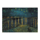 Clementoni puzzle oeuvres d'art nuit étoilée au dessus du Rhône, 1000 pcs.