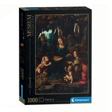 Clementoni puzzle œuvres d'art madone dans la grotte, 1000 pcs.
