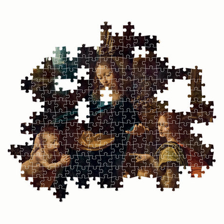 Clementoni puzzle œuvres d'art madone dans la grotte, 1000 pcs.