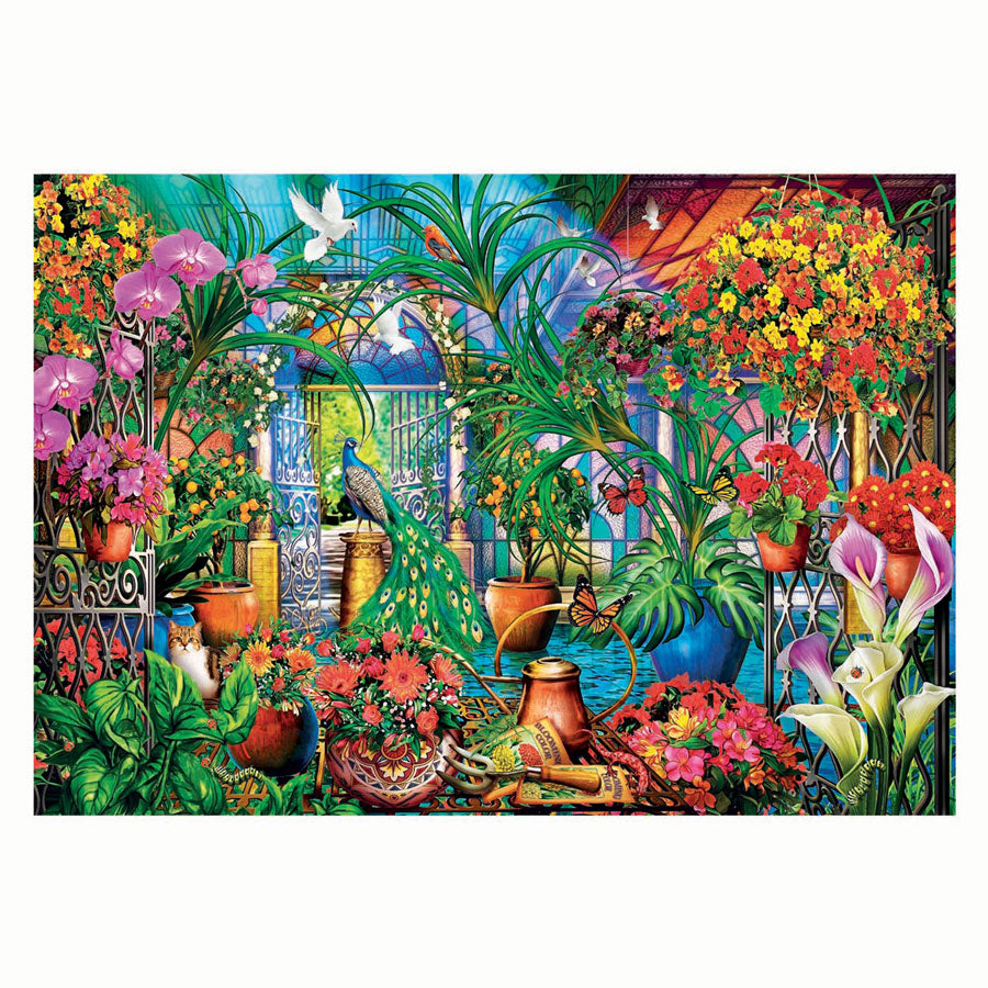 Clementoni puzzle œuvres d'art les gardiens de serre, 500 pcs.